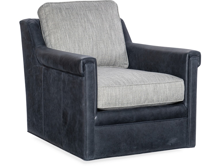 Bradington Young Living Room Madison Swivel Chair 870-25SW at Norwood Furniture