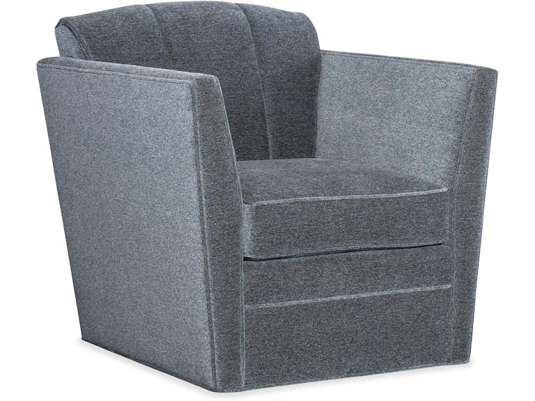 Bradington Young Living Room Mila Swivel Chair 335-25SW at Norwood Furniture