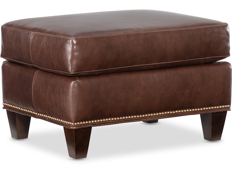 Bradington Young Living Room Mills Ottoman 622-OT at Norwood Furniture