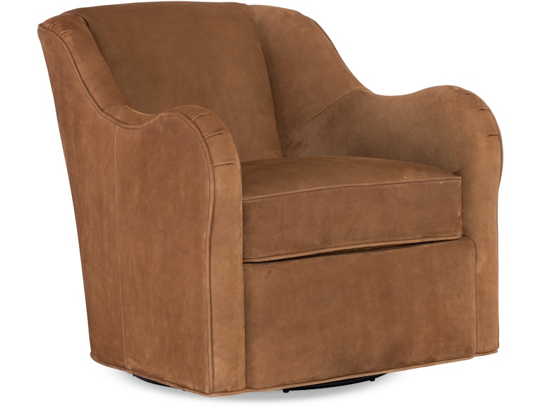 Bradington Young Living Room Nico Swivel Chair 429-25SW at Norwood Furniture