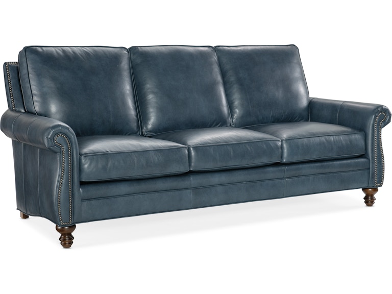 Bradington Young Living Room Redish Sofa 579-95 at Norwood Furniture