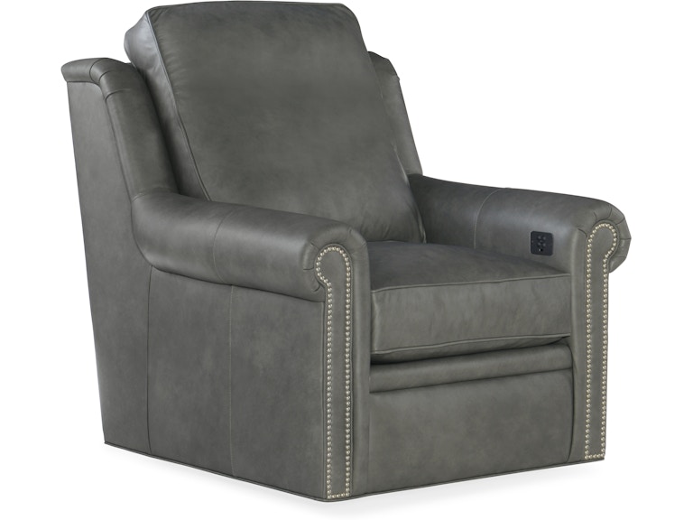 Bradington Young Living Room Reece Swivel Chair 202-25SW at Norwood Furniture