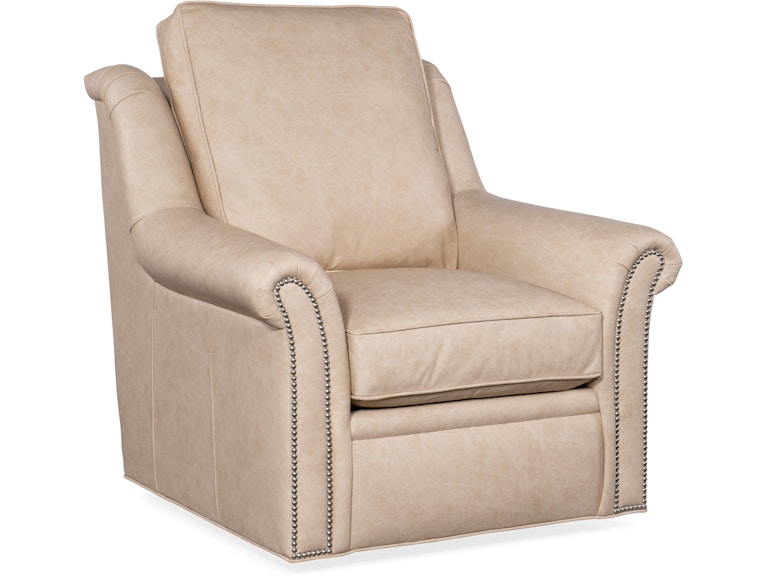 Bradington Young Living Room Robinson Swivel Chair 206-25SW at Norwood Furniture