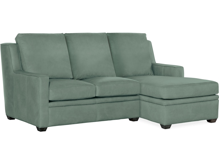 Bradington Young Living Room Sectionals 201 Raymond Stationary Sectional with One-Piece Back at Norwood Furniture