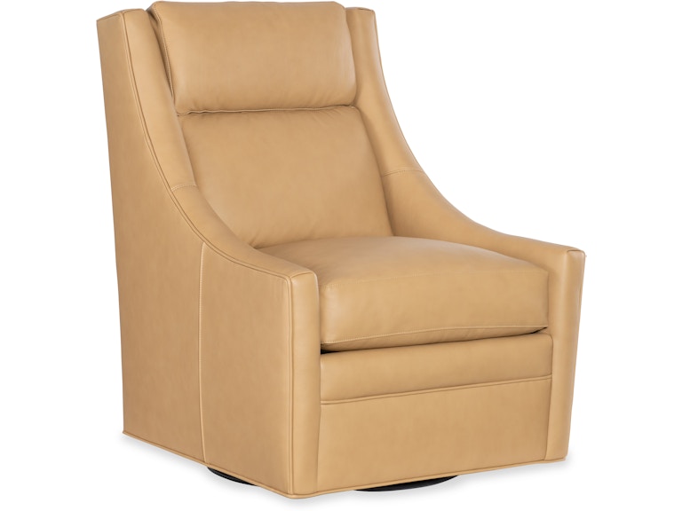 Bradington Young Living Room Traynor Swivel Tub Chair 317-25SW at Norwood Furniture
