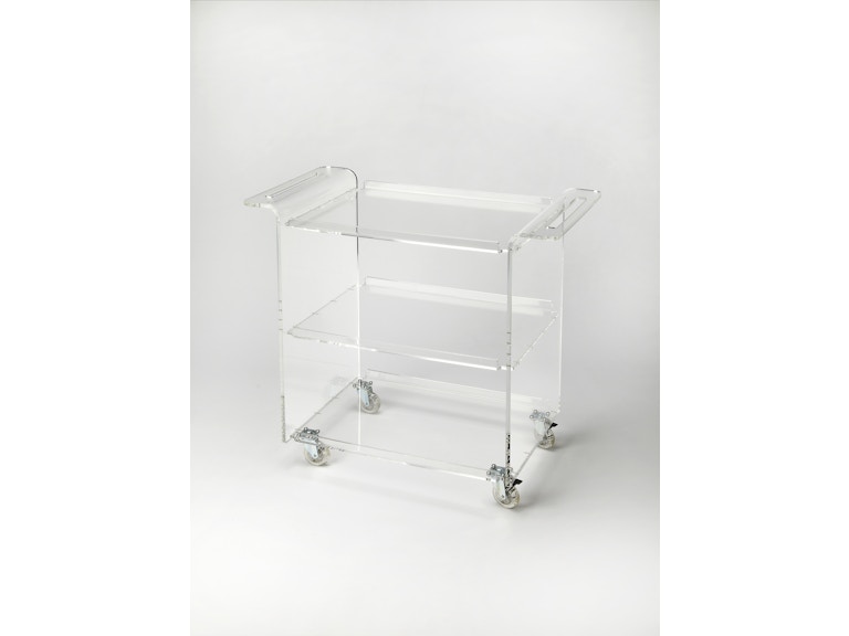 Butler Specialty Company Casual Dining Crystal Clear Bar Cart 5169335 At Norwood Furniture