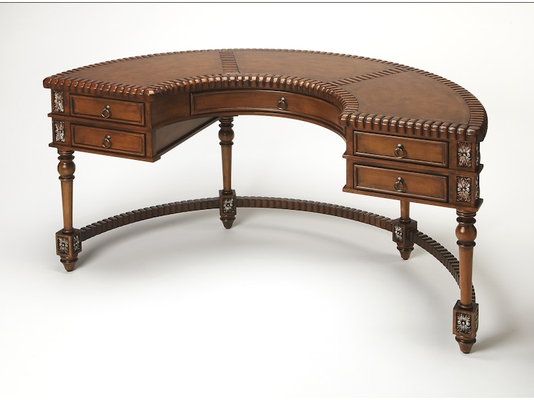 Butler Specialty Company Home Office Geneva Demilune Desk 0714090 at Norwood Furniture