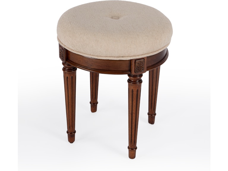 Butler Specialty Company Living Room Bernadette Vanity Stool 1250101 at Norwood Furniture