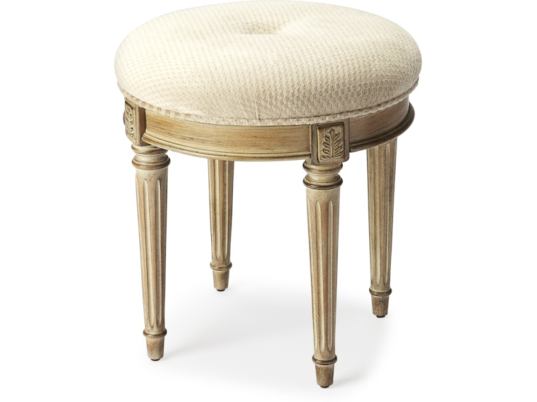 Butler Specialty Company Living Room Bernadette Vanity Stool 1250247 at Norwood Furniture