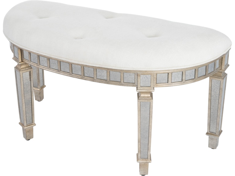 Butler Specialty Company Living Room Garbo Demilune Bench 3636146 at Norwood Furniture