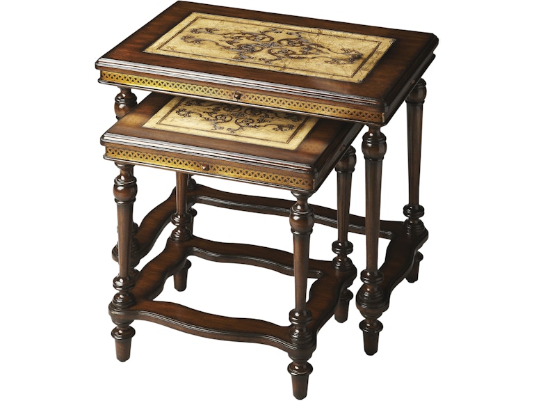 Butler Specialty Company Living Room Gregorio Nesting Side Tables 2290070 at Norwood Furniture