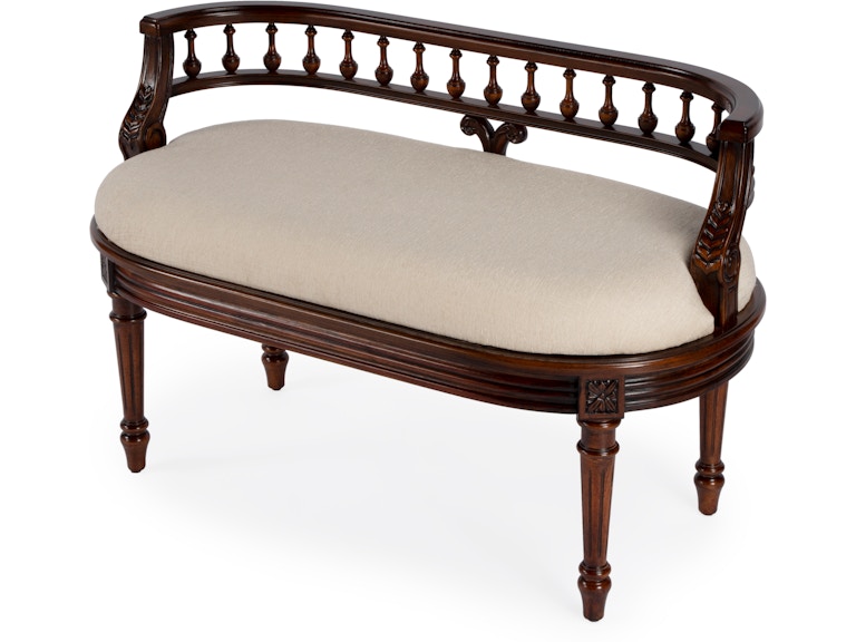 Butler Specialty Company Living Room Hathaway Bench 2625024 at Norwood Furniture