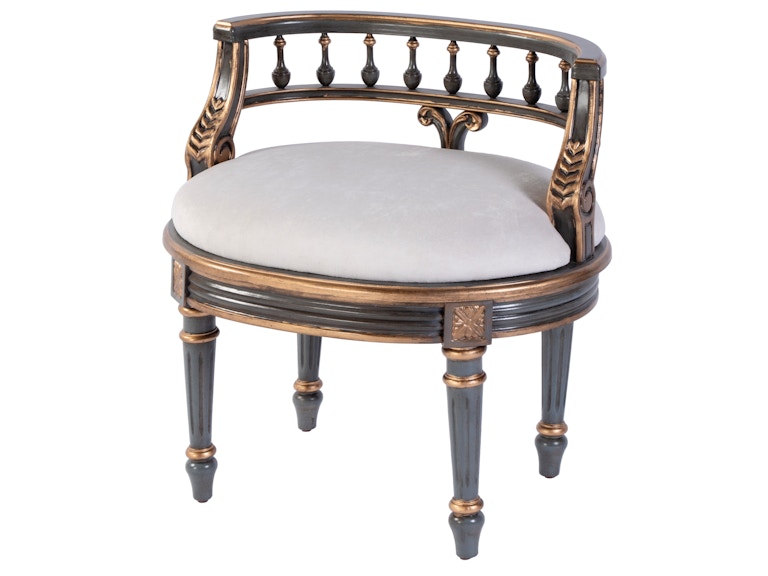 Butler Specialty Company Living Room Hathaway Vanity Seat 1218483 at Norwood Furniture