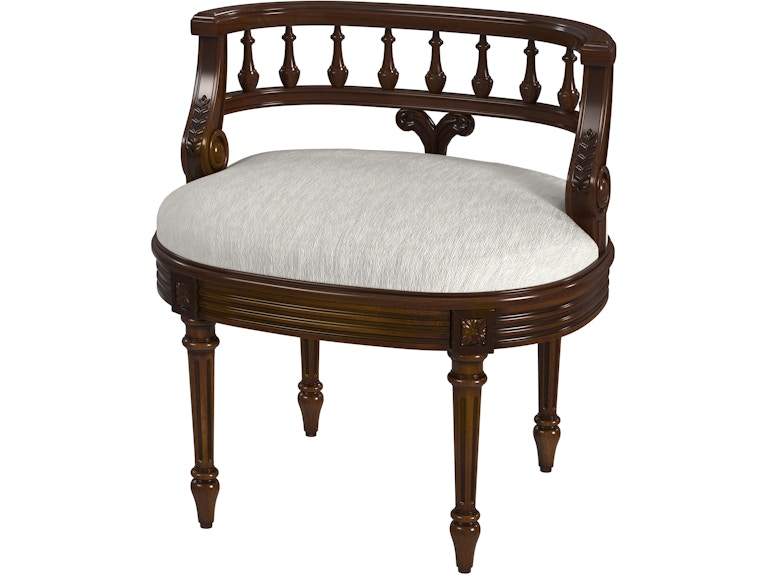 Butler Specialty Company Living Room Hathaway Vanity Seat 1218011 at Norwood Furniture