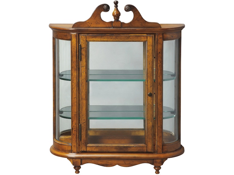 Butler Specialty Company Living Room Melinda Wall Curio 1927001 at Norwood Furniture