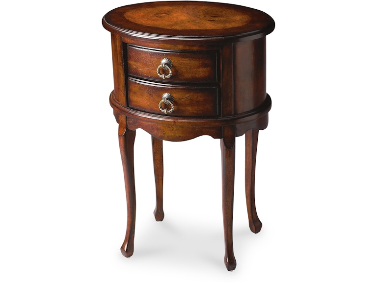 Butler Specialty Company Living Room Whitley Oval Side Table 1589024 at Norwood Furniture