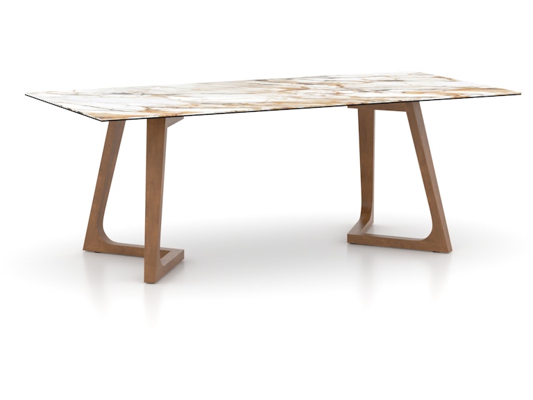 Canadel Casual Dining Rectangular Porcelain Table PRE04084W225MMNNF at Norwood Furniture