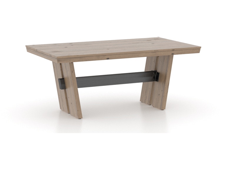 Canadel Casual Dining Rectangular Wood Table TRE0407225NARLUNF at Norwood Furniture