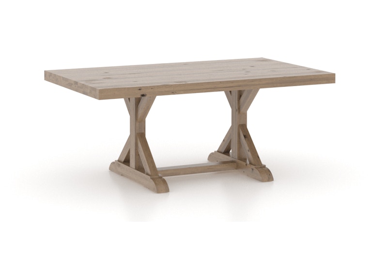 Canadel Casual Dining Rectangular Wood Table TRE0427225NARPXNF at Norwood Furniture