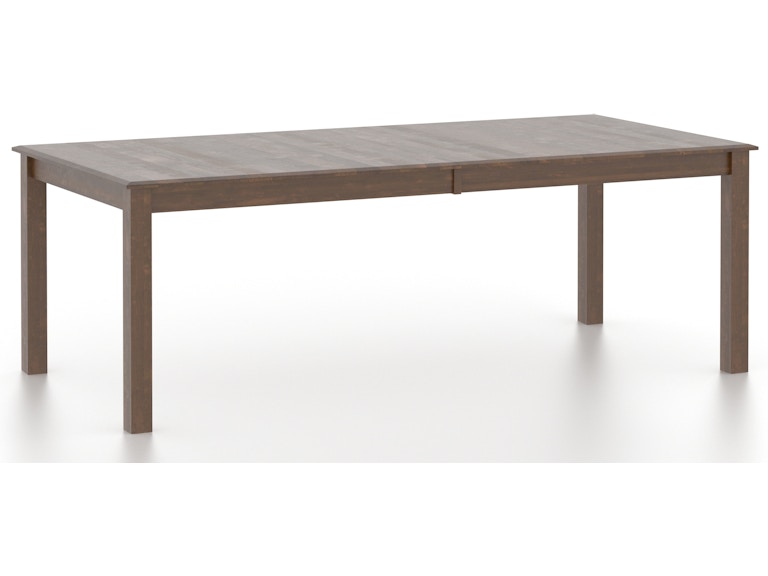 Canadel Casual Dining Rectangular Wood Table TRE042881919MHDBF at Norwood Furniture