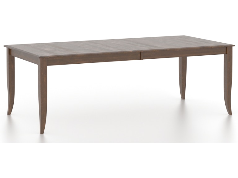 Canadel Casual Dining Rectangular Wood Table TRE042881919MNNBF at Norwood Furniture