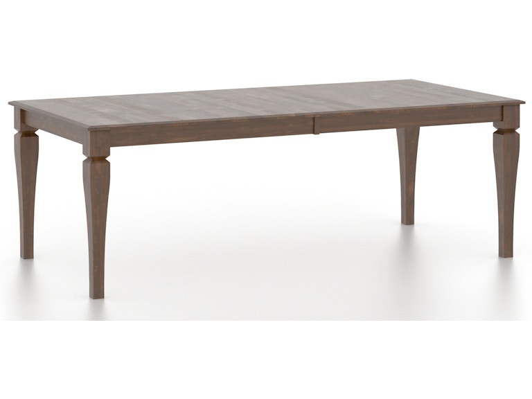 Canadel Casual Dining Rectangular Wood Table TRE042881919MPBBF at Norwood Furniture