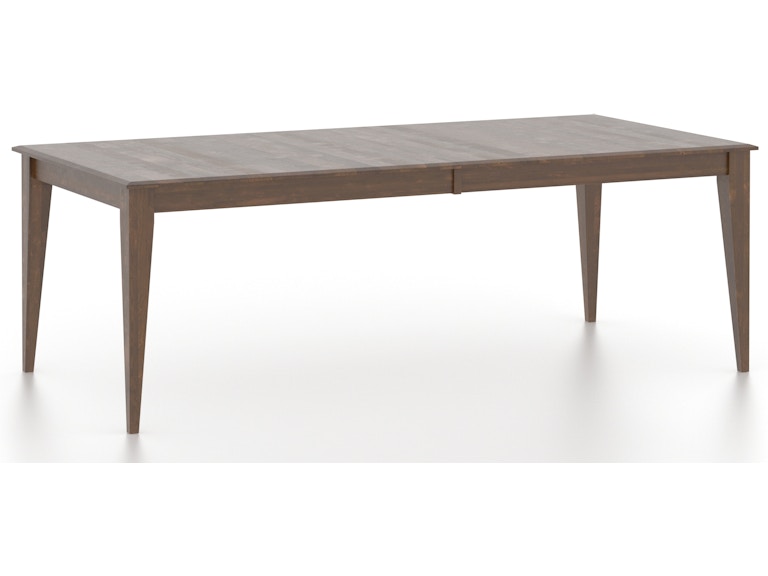 Canadel Casual Dining Rectangular Wood Table TRE042881919MPGBF at Norwood Furniture