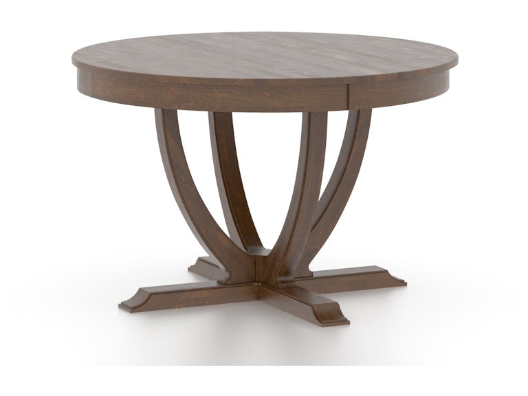 Canadel Casual Dining Round Wood Table TRN048481919MYBDF at Norwood Furniture