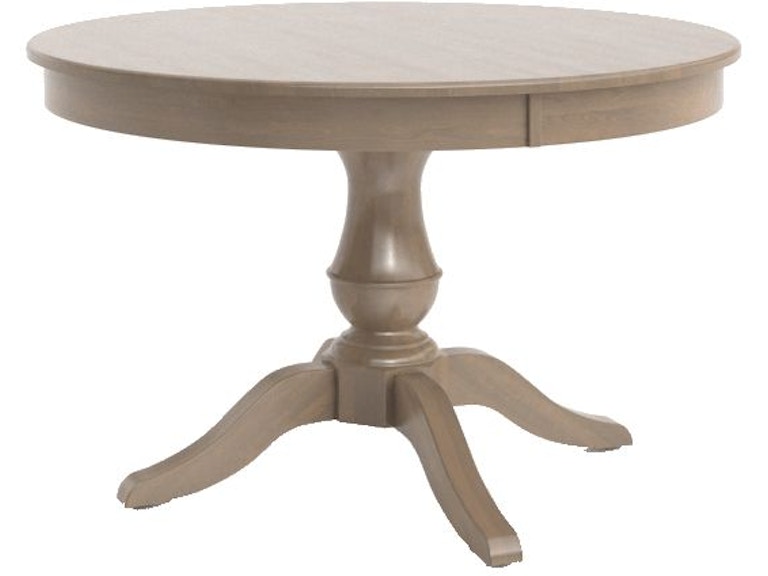 Canadel Casual Dining Round Wood Table TRN048484949MVSDF at Norwood Furniture