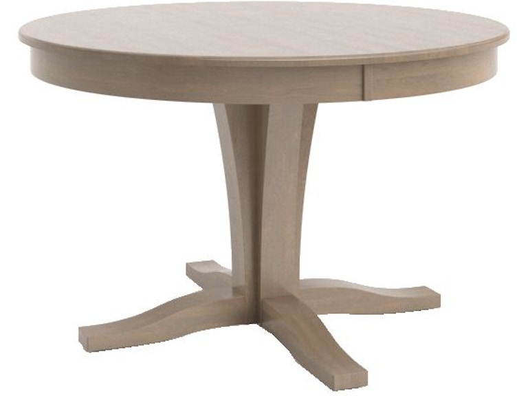 Canadel Casual Dining Round Wood Table TRN048484949MVRDF at Norwood Furniture