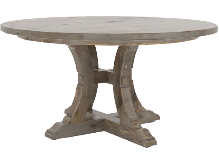 Canadel Casual Dining Round Wood Table TRN060600808DHUTF at Norwood Furniture