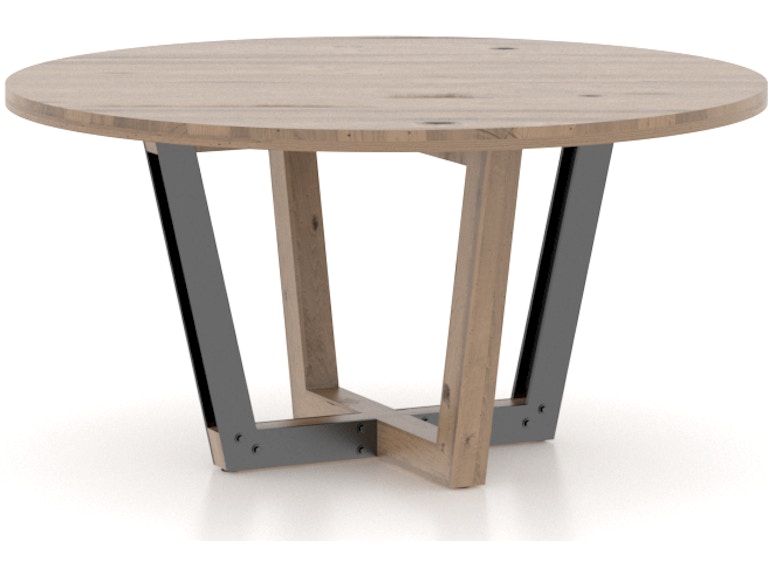 Canadel Casual Dining Round Wood Table TRN0606025NARPYNF at Norwood Furniture