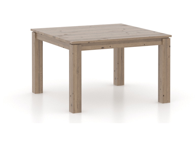 Canadel Casual Dining Square Wood Table TSQ0484825NARLFNF at Norwood Furniture