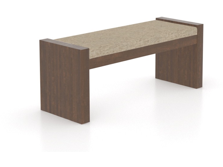 Canadel Casual Dining Upholstered Bench BNN050737U19M18 at Norwood Furniture