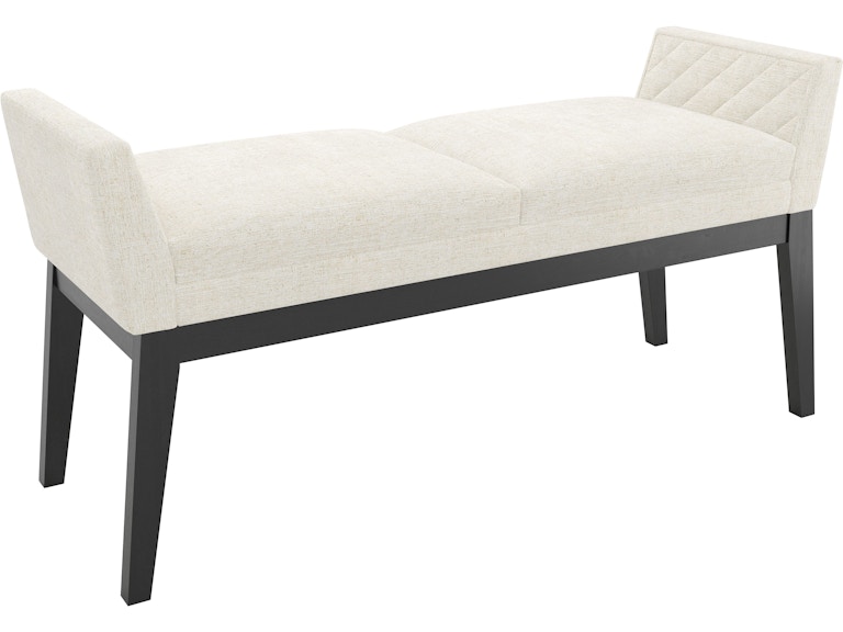 Canadel Casual Dining Upholstered Bench BNN05170TW05MNA at Norwood Furniture