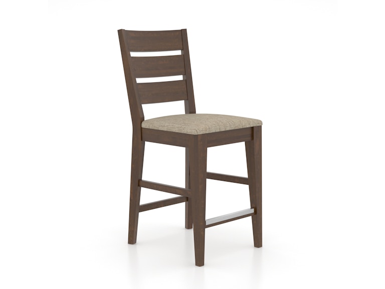 Canadel Casual Dining Upholstered Fixed Stool SNF071967U19M24 at Norwood Furniture