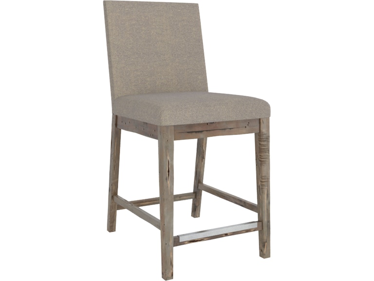 Canadel Casual Dining Upholstered Fixed Stool SNF08002KL08D24 at Norwood Furniture
