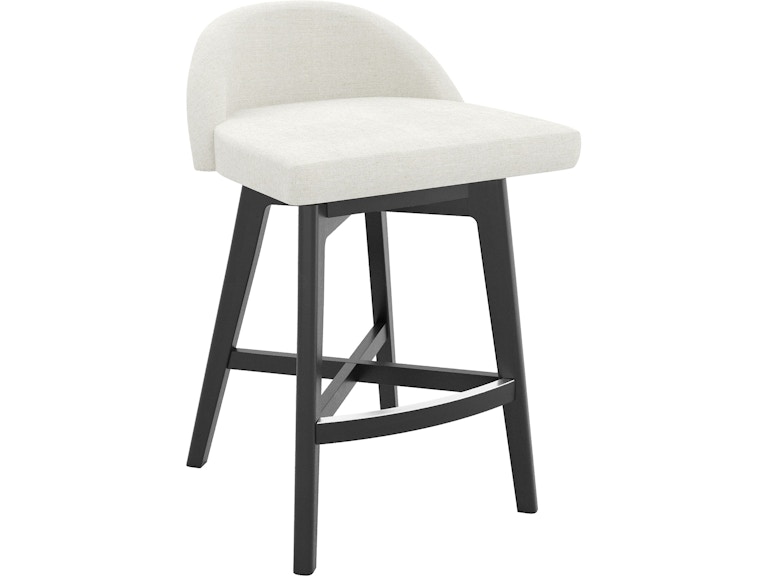 Canadel Casual Dining Upholstered Fixed Stool SNF08138TW05M24 at Norwood Furniture
