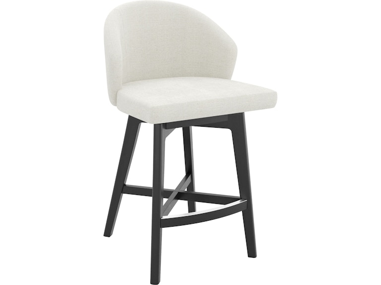 Canadel Casual Dining Upholstered Fixed Stool SNF08139TW05M24 at Norwood Furniture