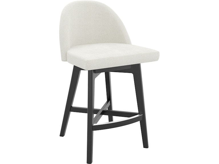 Canadel Casual Dining Upholstered Fixed Stool SNF08140TW05M24 at Norwood Furniture
