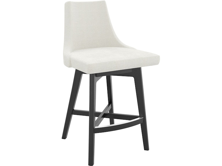 Canadel Casual Dining Upholstered Fixed Stool SNF08141TW05M24 at Norwood Furniture