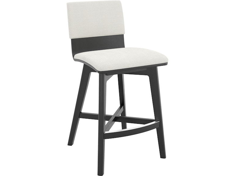 Canadel Casual Dining Upholstered Fixed Stool SNF08142TW05M24 at Norwood Furniture