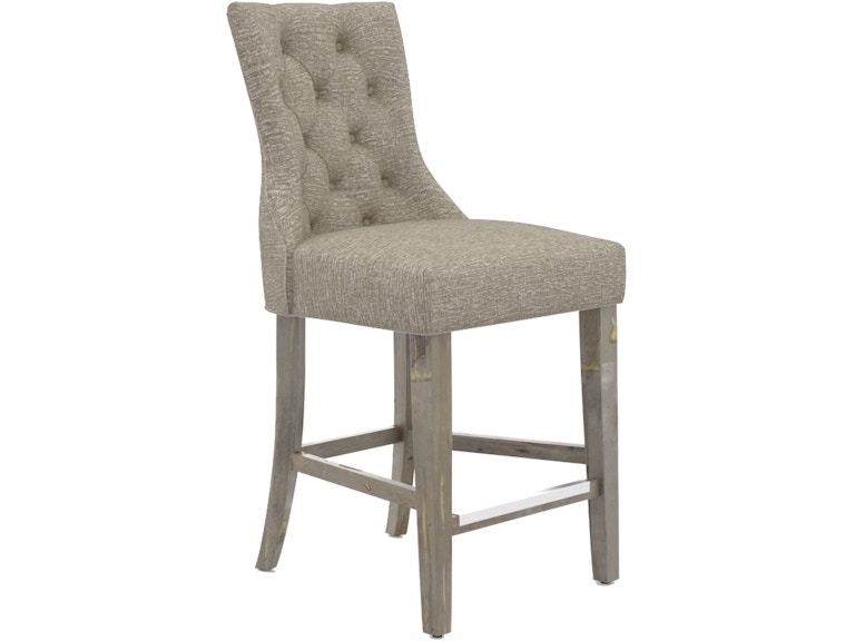Canadel Casual Dining Upholstered Fixed Stool SNF0817AKL08D24 at Norwood Furniture