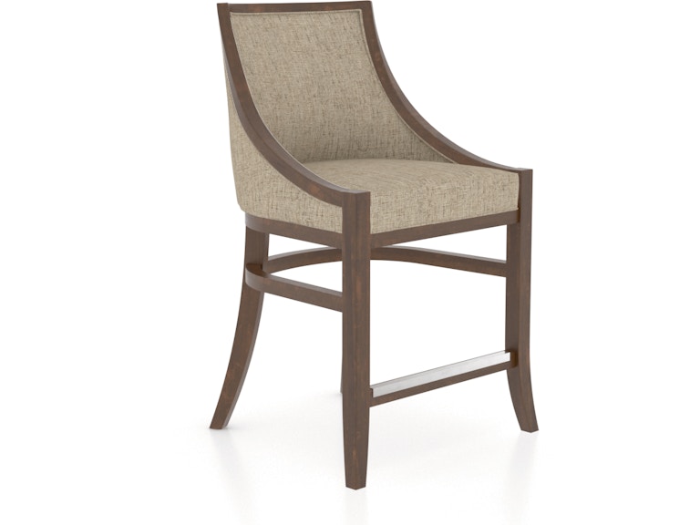 Canadel Casual Dining Upholstered Fixed Stool SNF0819A7U19M24 at Norwood Furniture