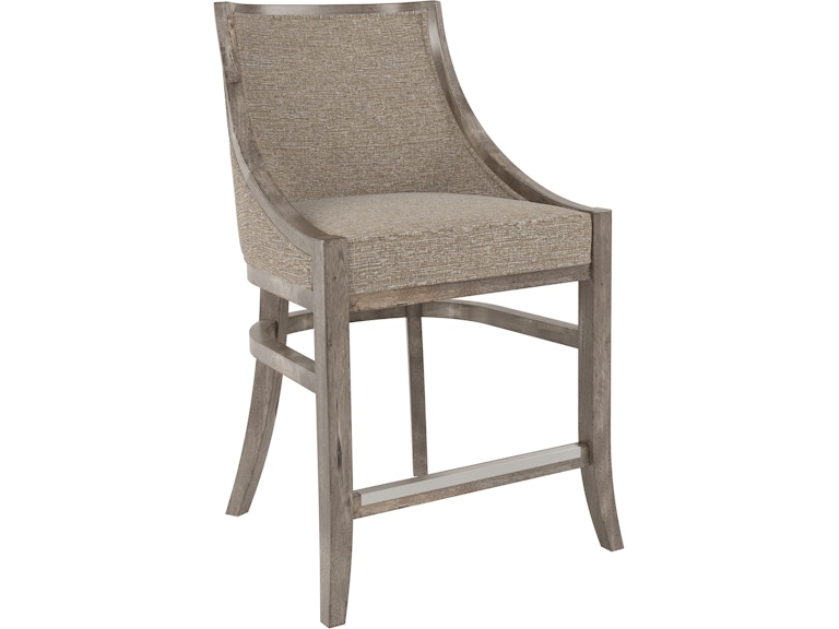 Canadel Casual Dining Upholstered Fixed Stool SNF0819AKL08D24 at Norwood Furniture