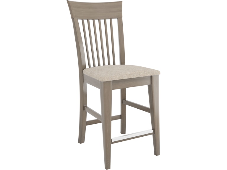 Canadel Casual Dining Upholstered Fixed Stool SNF090067T49M24 at Norwood Furniture