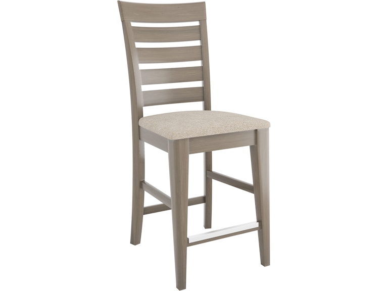 Canadel Casual Dining Upholstered Fixed Stool SNF090087T49M24 at Norwood Furniture