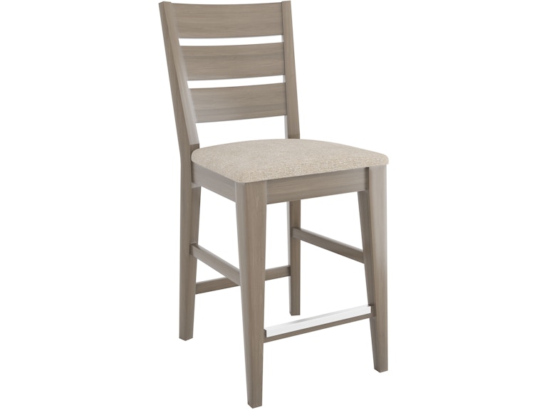 Canadel Casual Dining Upholstered Fixed Stool SNF090237T49M24 at Norwood Furniture