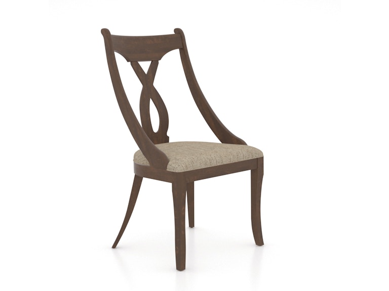 Canadel Casual Dining Upholstered Side Chair CNN051607U19MNA at Norwood Furniture