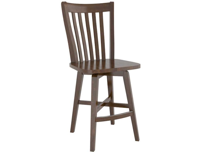 Canadel Casual Dining Wood Fixed Stool SNF071191919M24 at Norwood Furniture